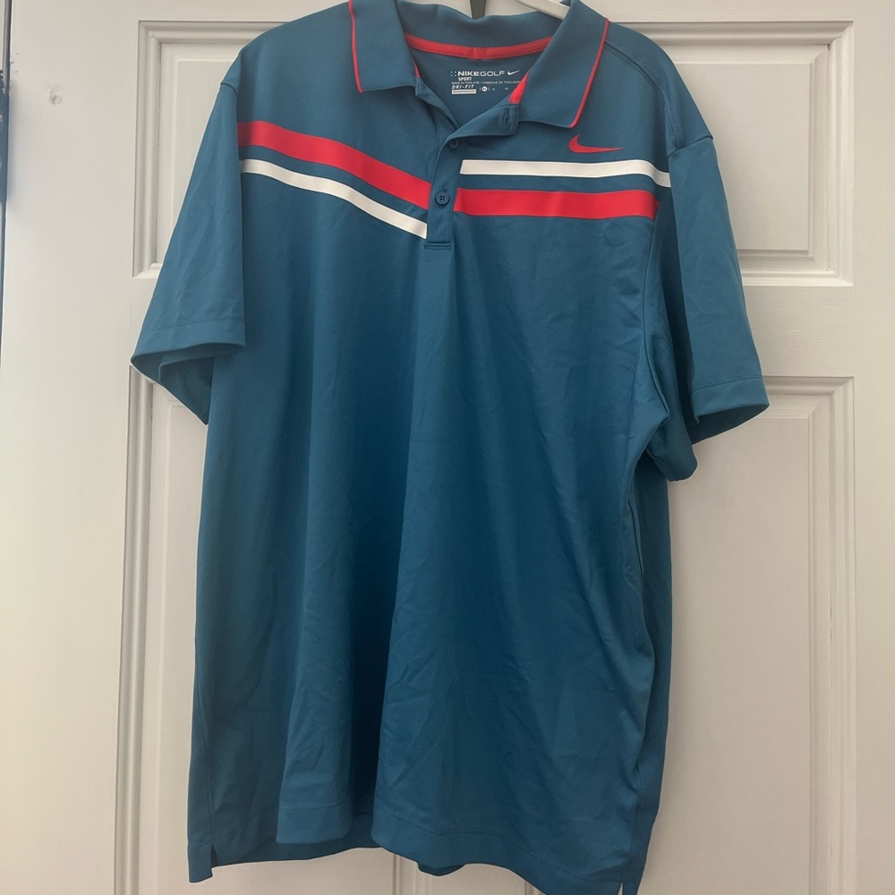 Nike Golf dri-fit polo short sleeve polo shirt, XL
